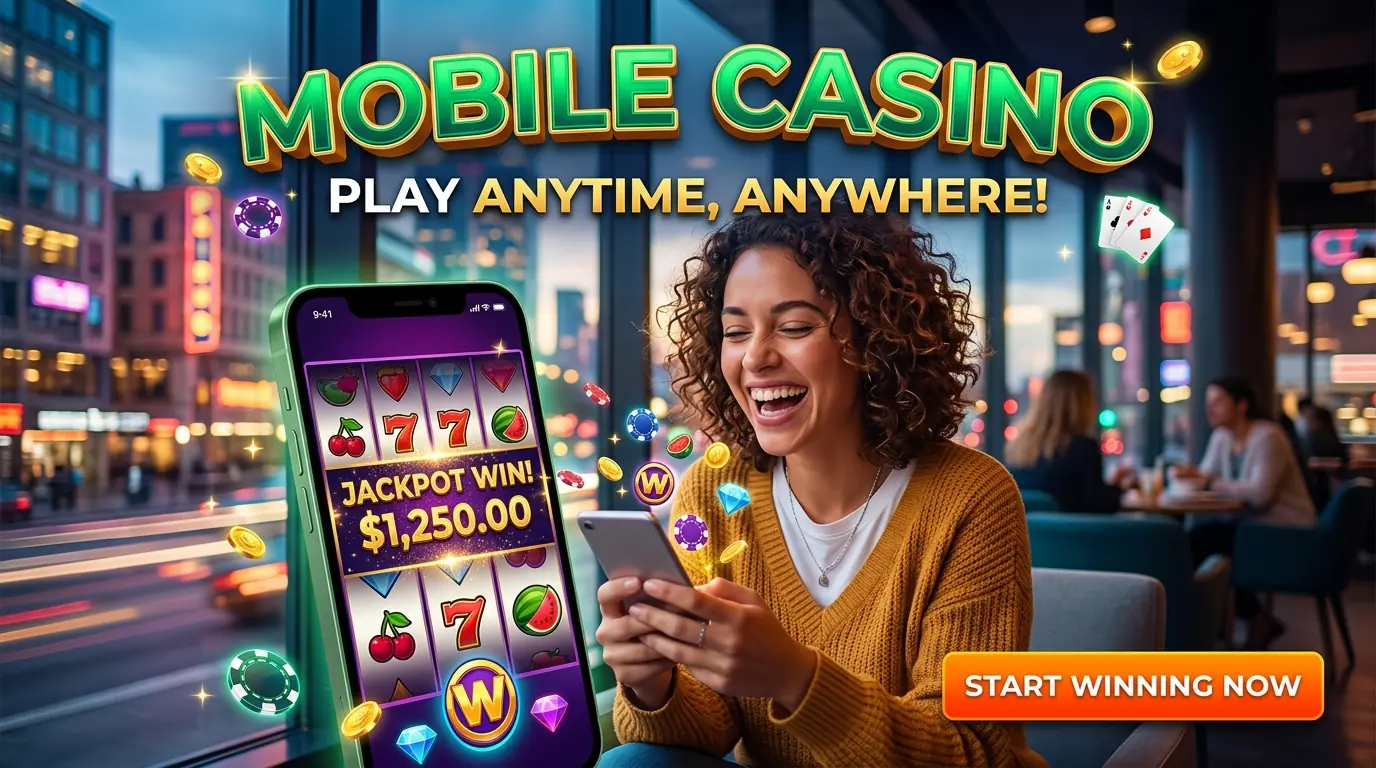 Lucky casino på mobilen