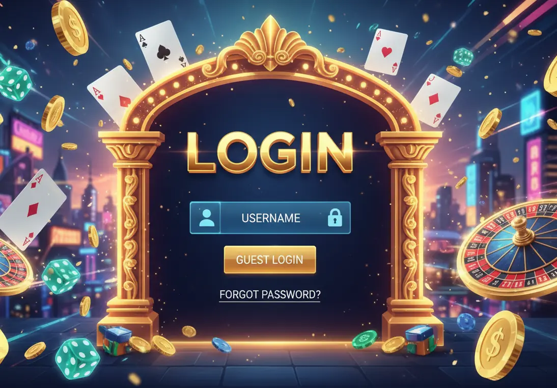 Logga in på Lucky casino