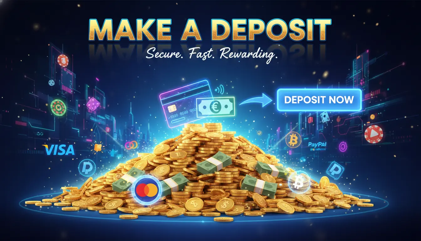 Insättning hos Lucky casino